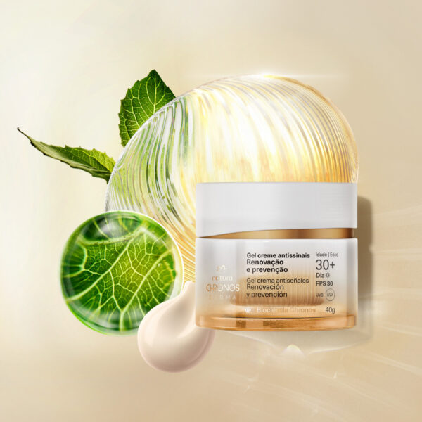 Gel Creme Antissinais Renovação e Prevenção 30+ Dia Chronos Derma