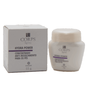 Concentrado Anti Ressecamento Para Pés Hidra Power Corps Lígnea 55g