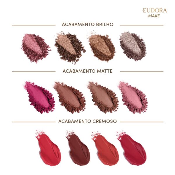 eudora-make-2 Paleta Multifuncional Clutch Metals Rosé Eudora Make 10g