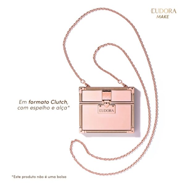eudora-make-5 Paleta Multifuncional Clutch Metals Rosé Eudora Make 10g