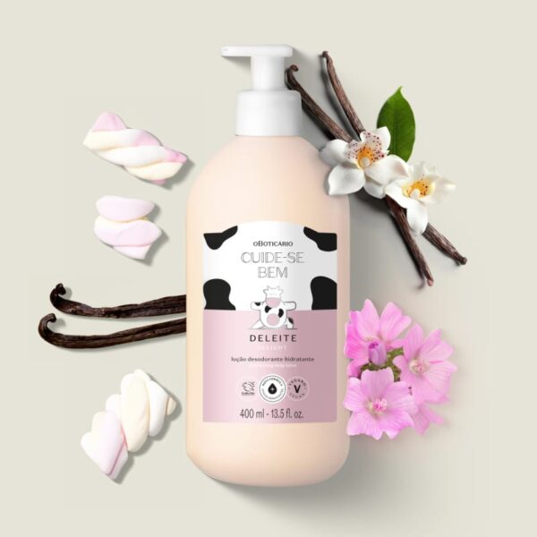 locao-cuide-se-bem-boticario-1 Loção Desodorante Hidratante Corporal Cuide-se Bem Deleite 400ml