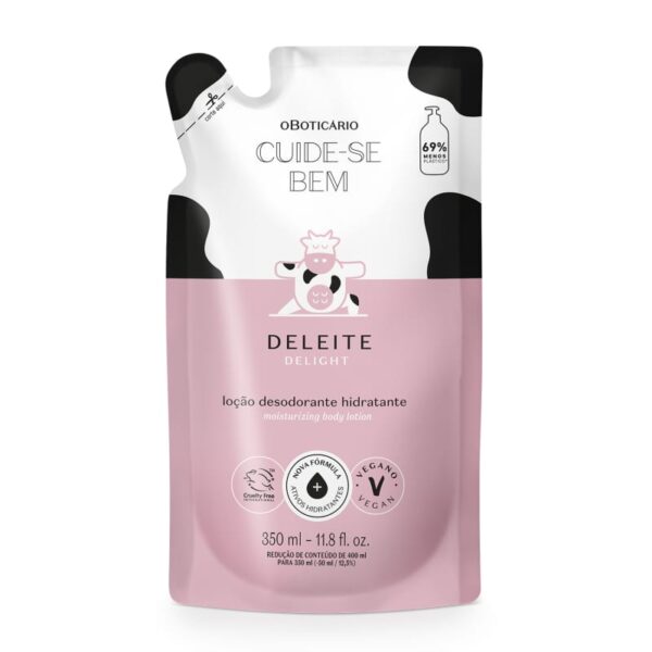 Refil Loção Desodorante Hidratante Cuide-se Bem 350ml